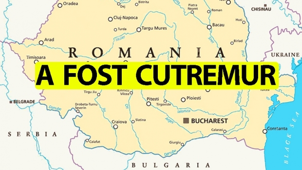 ALARMANT! România nu scapă de cutremure!