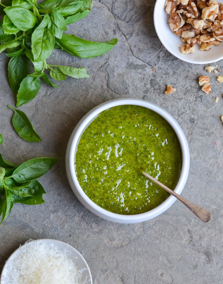 The Best Basic Pesto Recipe - Once Upon a Chef