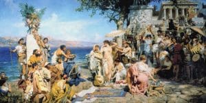 Curtezana celebră din Grecia Antică: Lamia din Atena