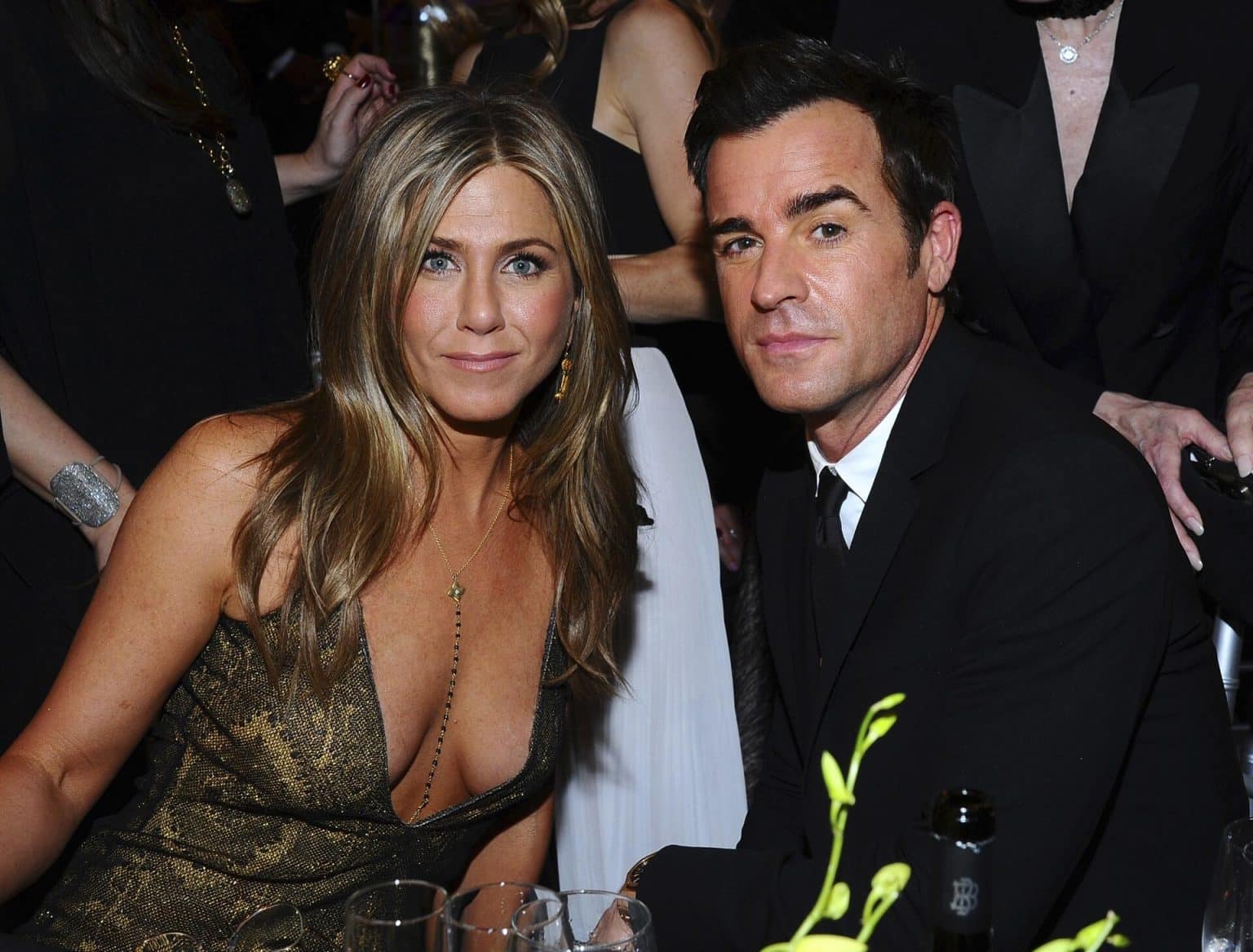 Jennifer Aniston/ Justin Theroux/hurriyetdailynews.com