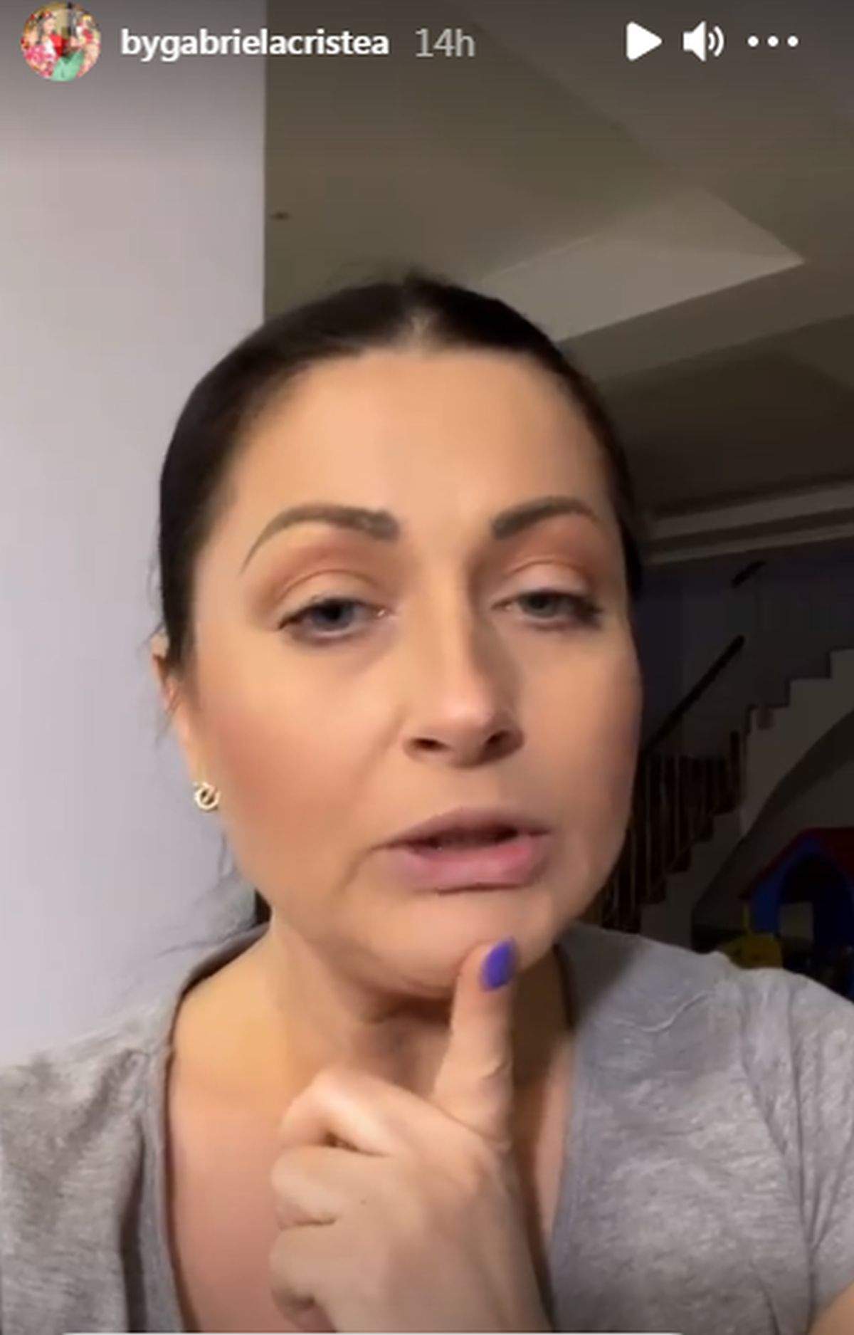 Gabriela Cristea, mesaj transant la dresa fanilor de pe Instagram: „Vă rog să-mi dați unfollow”