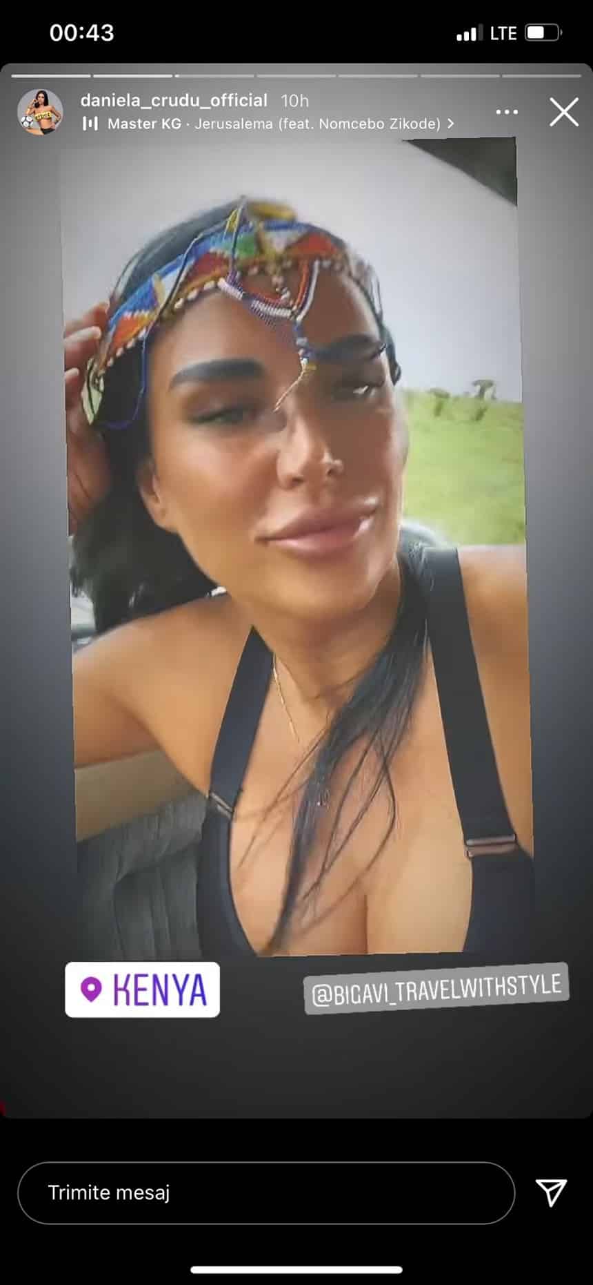 Daniela Crudu a dat frigul din capitală pe temperaturile ridicate din Africa! Cum se răsfață vedeta în vacanță