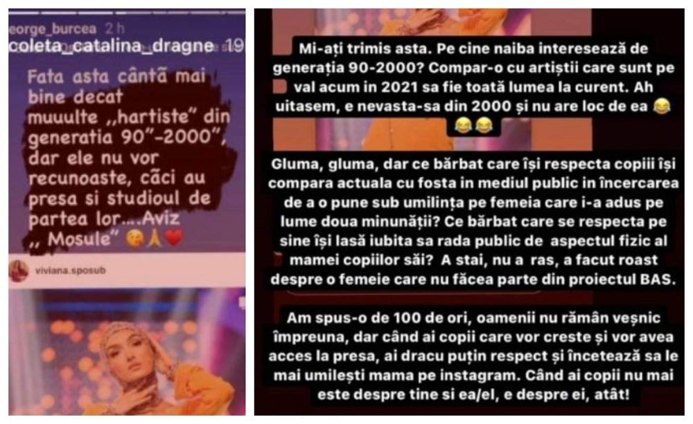 Nicoleta Dragne îl face praf pe George Burcea, după ce a comparat-o pe Viviana Sposub cu Andreea Bălan: „Ai dracu puțin respect”