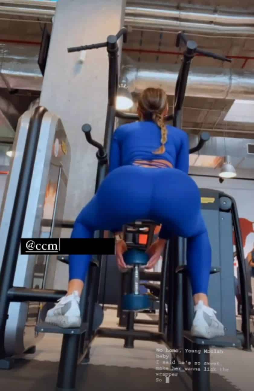 Bianca Drăgușanu și-a etalat posteriul bombat în sala de fitness! Cum arată diva fără filtre / FOTO