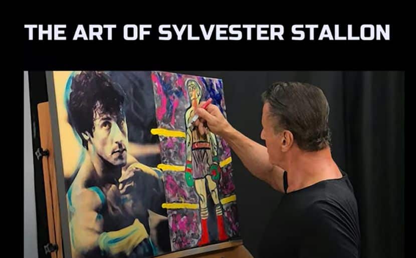 „Rambo” este pasionat de pictură. Sylvester Stallone are deja o expoziție cu 53 de tablouri
