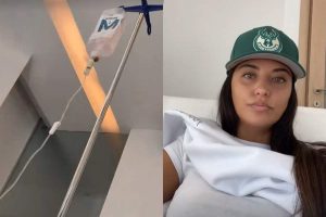 Antonia s-a fotografiat, la spital, cu perfuzia în mână. Ce a pățit iubita lui Alex Velea 