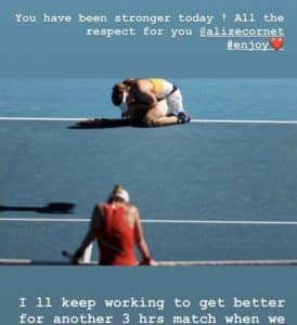 Simona Halep, învinsă de Alize Cornet în optimi la Australian Open, a jucat la peste 33 de grade. Ce i-a spus lui Toni Iuruc