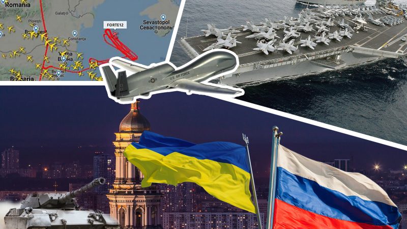 1. SUPER-EXCLUSIVITATE. Americanii intervin în războiul dintre Rusia și Ucraina? Avem detalii despre dronele care supraveghează Marea Neagră + traseul acestora