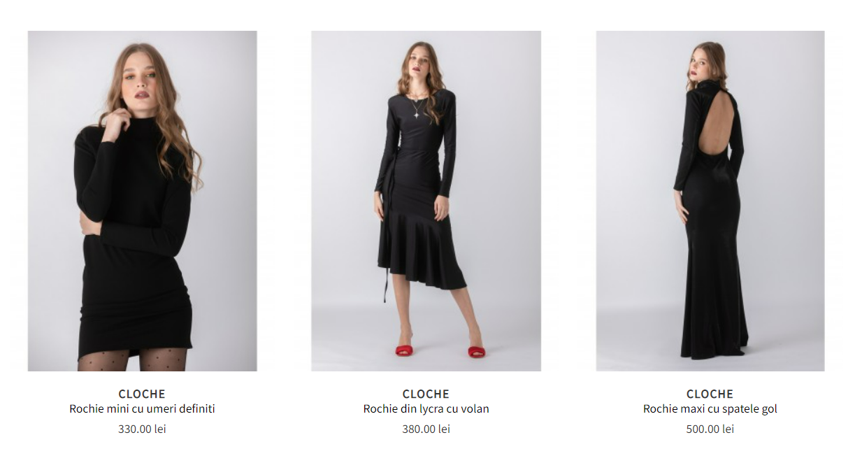 Cât costă o rochie pe site-ul Alinei Ceușan. Suma pe care trebuie să o plătești, dacă vrei să-ți cumperi una. FOTO