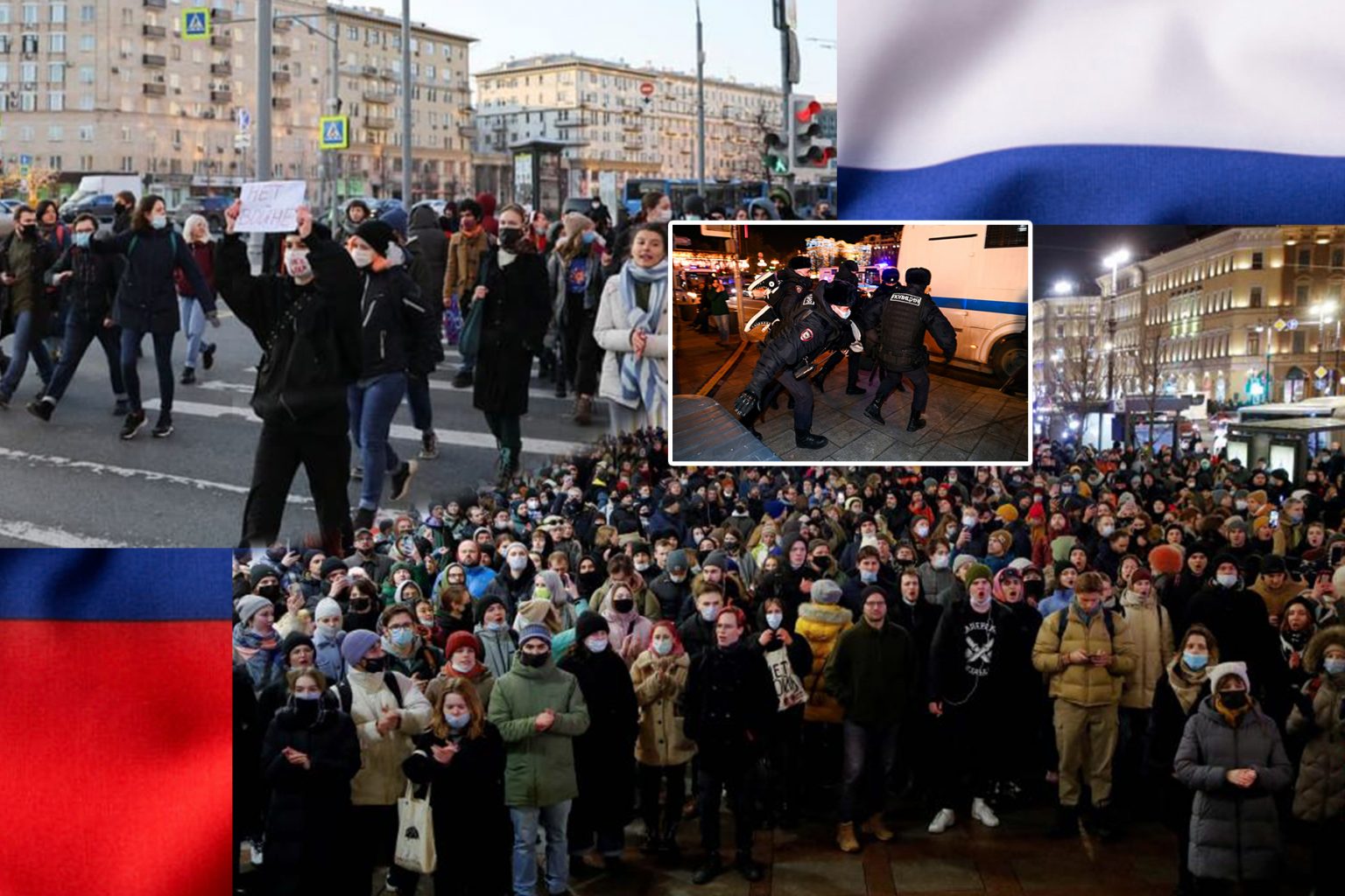 Ce se întâmplă cu protestatarii din Rusia care au militat împotriva războiului, după ce au fost ridicați de autorități. „Suntem ostaticii unui președinte nebun”