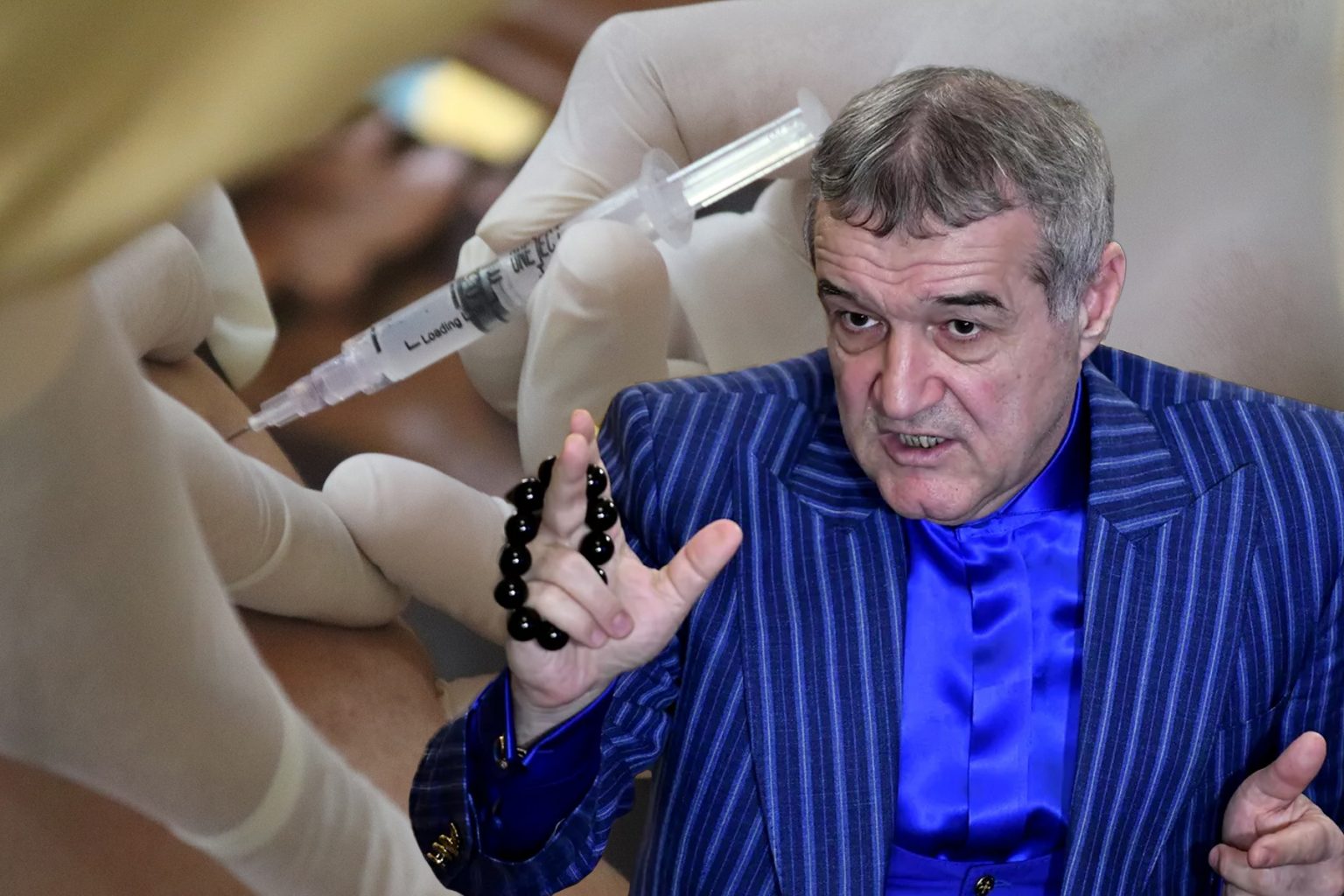 Gigi Becali tună și fulgeră la adresa vaccinului anti-COVID: Vaccinarea nu e bună. Omoară oamenii!