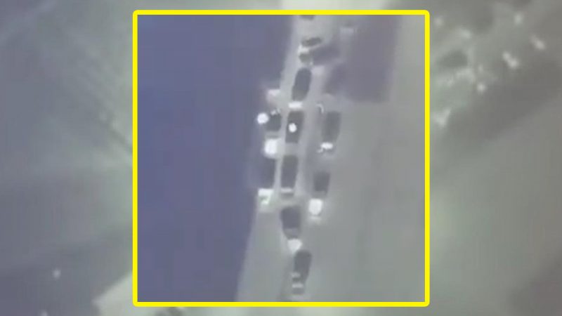 Imaginile momentului! Atacul unei drone controlate de armata ucraineană asupra tancurilor rusești. Comandantul șef al Forțelor Armate ale Ucrainei: Bun venit în iad