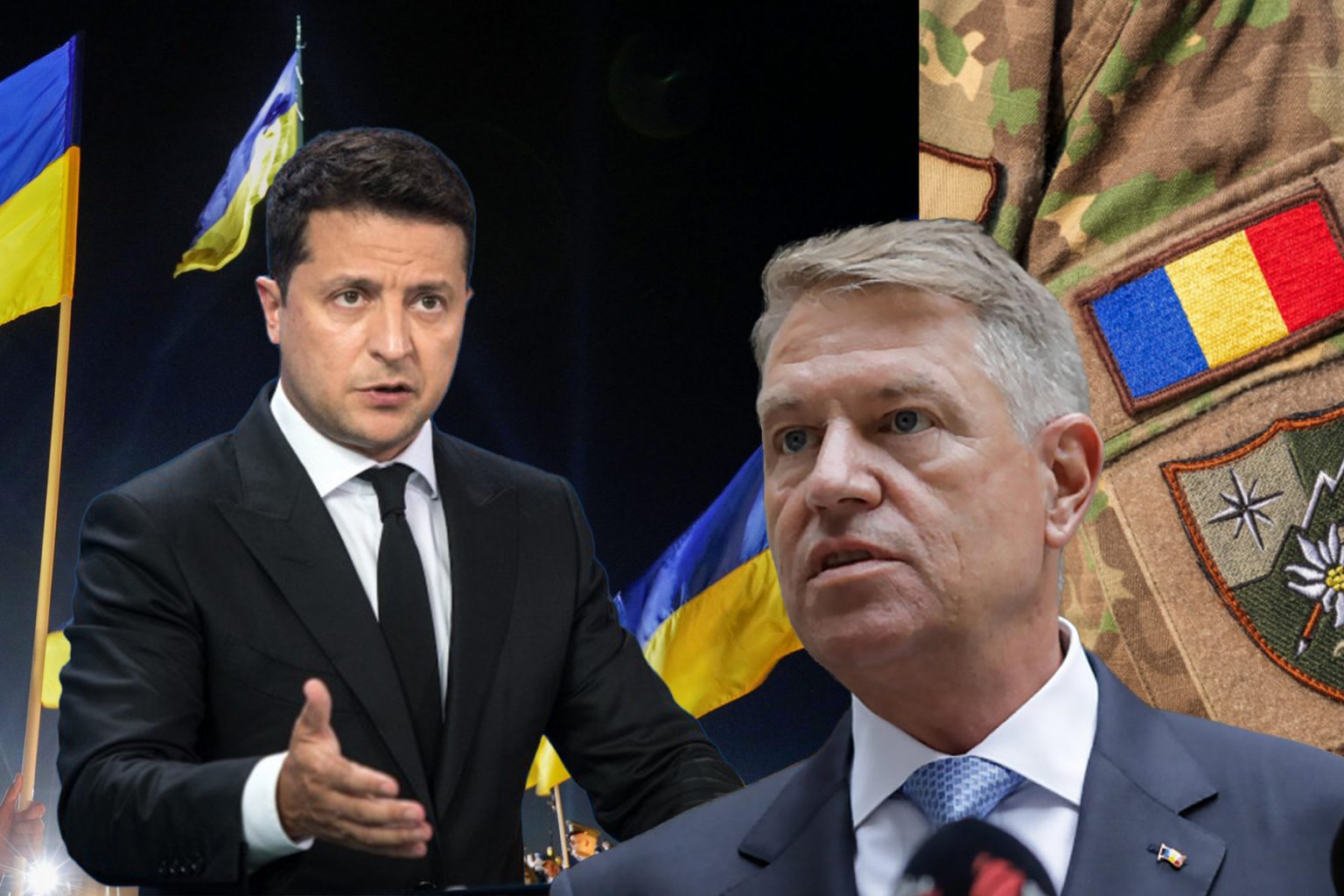 Klaus Iohannis a vorbit la telefon cu președintele Zelenski