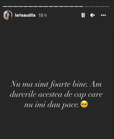 Problemele se țin lanț de Larisa Udilă. Vedeta și soțul ei au Covid. „Tremur din toate încheieturile”