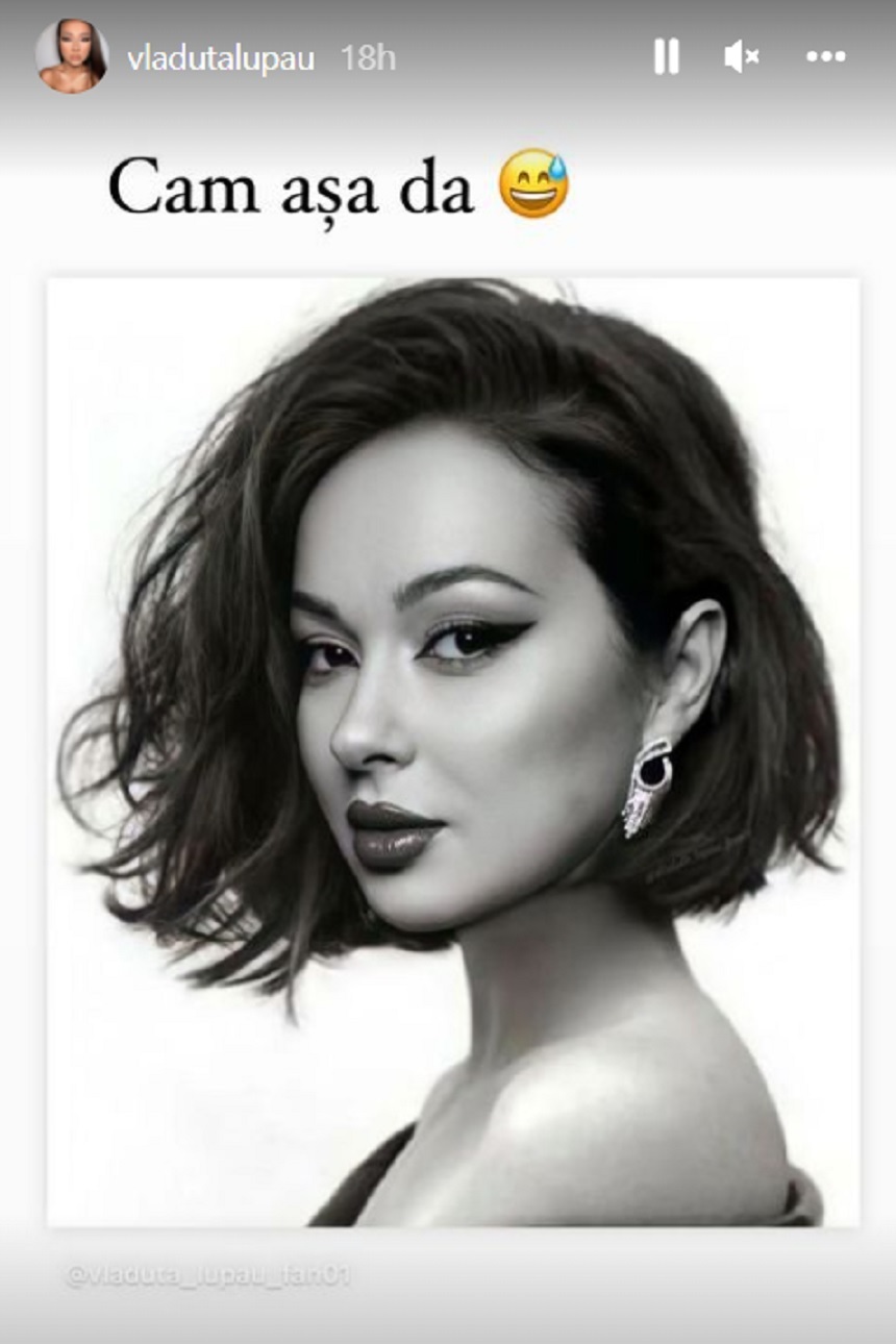 După Carmen de la Sălciua, Vlăduța Lupău a apărut și ea cu o tunsoare-șoc! Artista este de nerecunoscut. FOTO