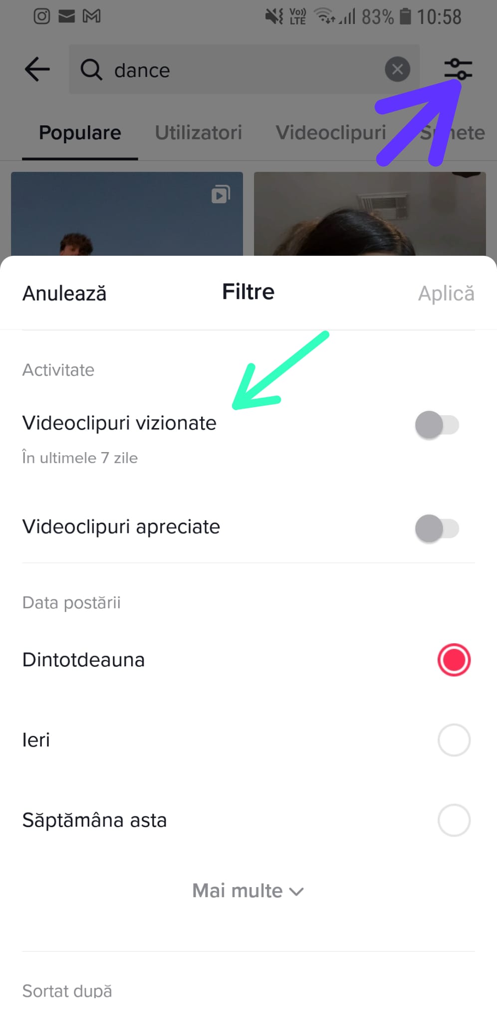 Cel mai folositor life hack pentru TikTok! Cum gasesti din nou un clip daca aplicatia isi da refresh