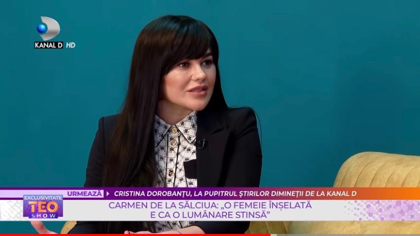 Carmen de la Sălciua, noi dezvăluiri despre fosta căsnicie. Ce a spus artista despre Culiță Sterp