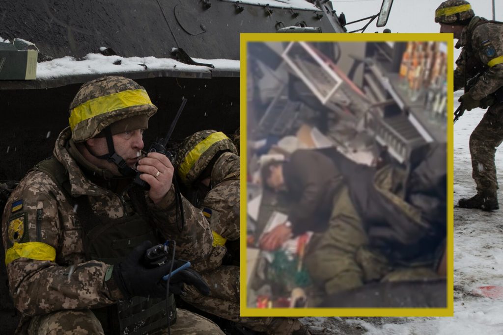 VIDEO Imagini incredibile dintr-un magazin de băuturi din Ucraina! În ce ipostază a fost găsit un soldat rus. Ucrainenii au rămas fără cuvinte