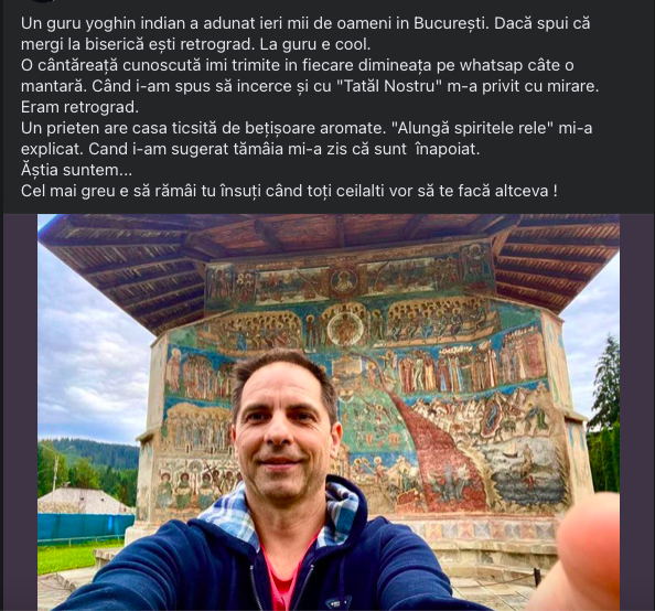 Dan Negru nu a fost deloc impresionat de vizita yoghinului la noi în țară. Ce a avut de spus prezentatorul la adresa vedetelor care s-au înghesuit să-l vadă