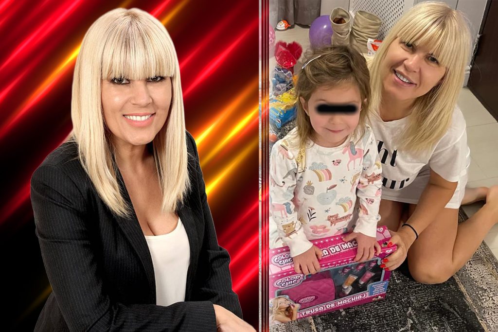 Elena Udrea și-a văzut fiica pentru prima data după 3 luni, în penitenciar. Cum arată camera în care au stat cele două