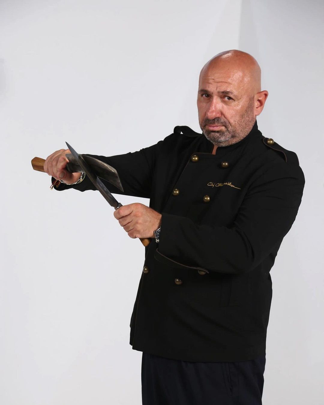 Cătălin Scărlătescu, vizită surpriză. Doina Teodoru a gătit special pentru el la „Chefi la cuțite”
