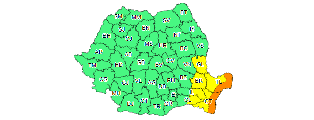 Șirul veștilor proaste continuă. Meteorologii au anunțat cod galben și portocaliu de ploi abundente. Ce zone sunt vizate