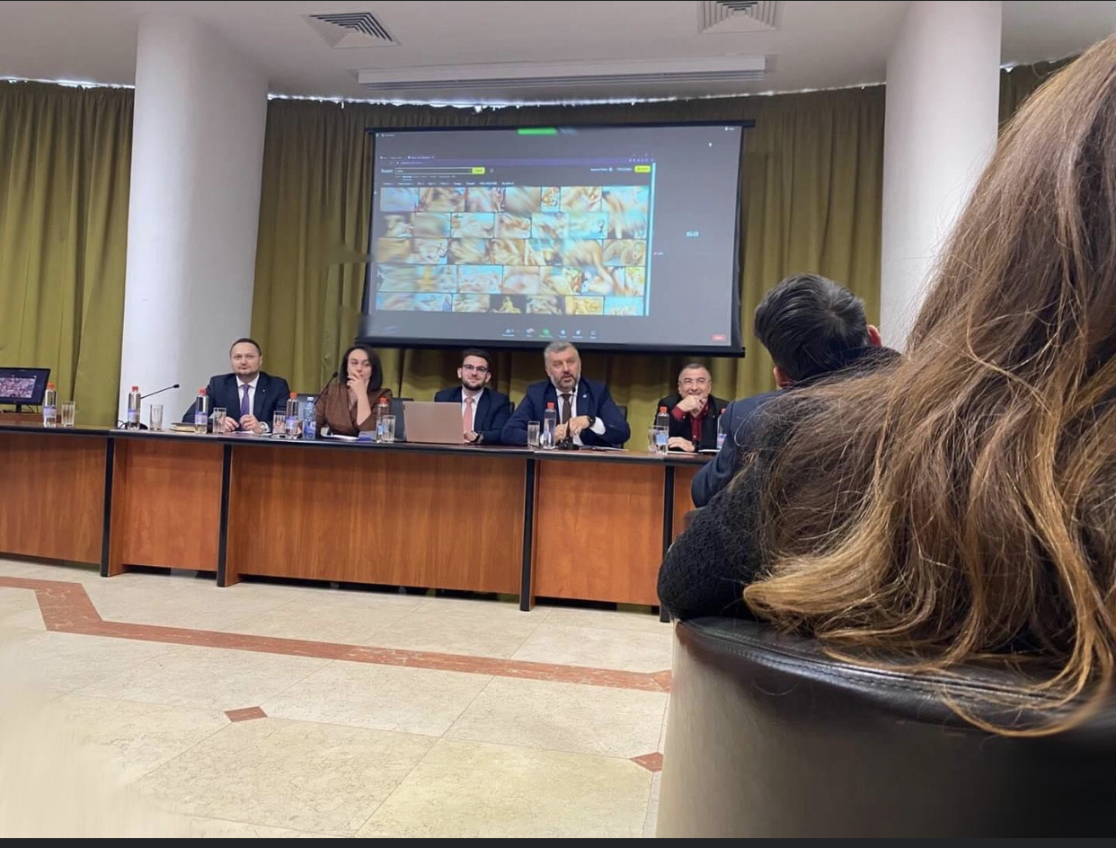 Imagini porno, afișate la dezbaterea privind proiectul de lege pentru apărarea cibernetică a României