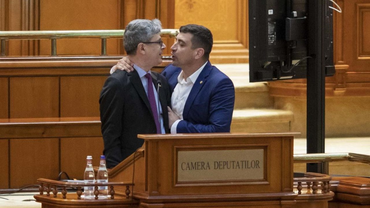 VIDEO Scandal de proporții în Parlamentul României! George Simion, la un pas de bătaie