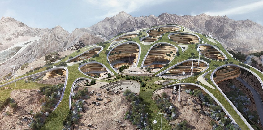 Prințul Arabiei Saudite construiește un resort de ski în mijlocul deșertului. Cum arată proiectul ambițios