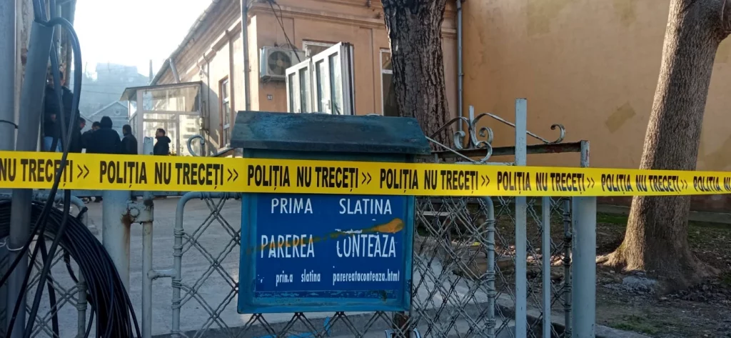 Hoții au furat seiful de la Primăria Slatina. Care a fost marele ghinion al infractorilor