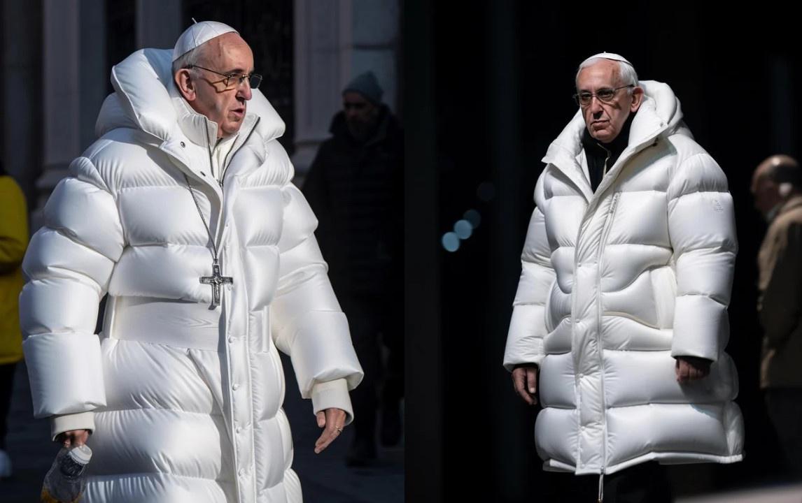 Care este realitatea din spatele imaginilor care circulă cu Papa Francis. Suveranul Pontif a uimit cu hainele sale