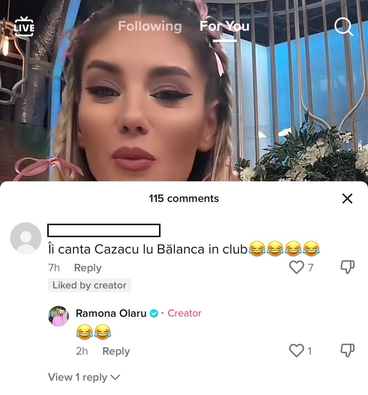 Ramona Olaru, atac subtil la adresa Andreei Bălan. Artista a fost surprinsă în club cu Cătălin Cazacu