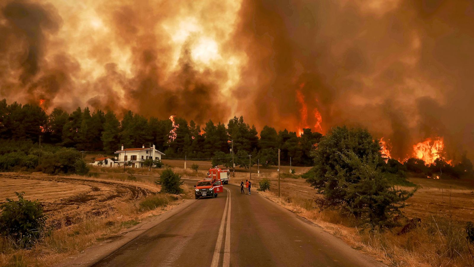VIDEO. 9 zile de incendii apocaliptice în Grecia. Focarele se extind tot mai mult