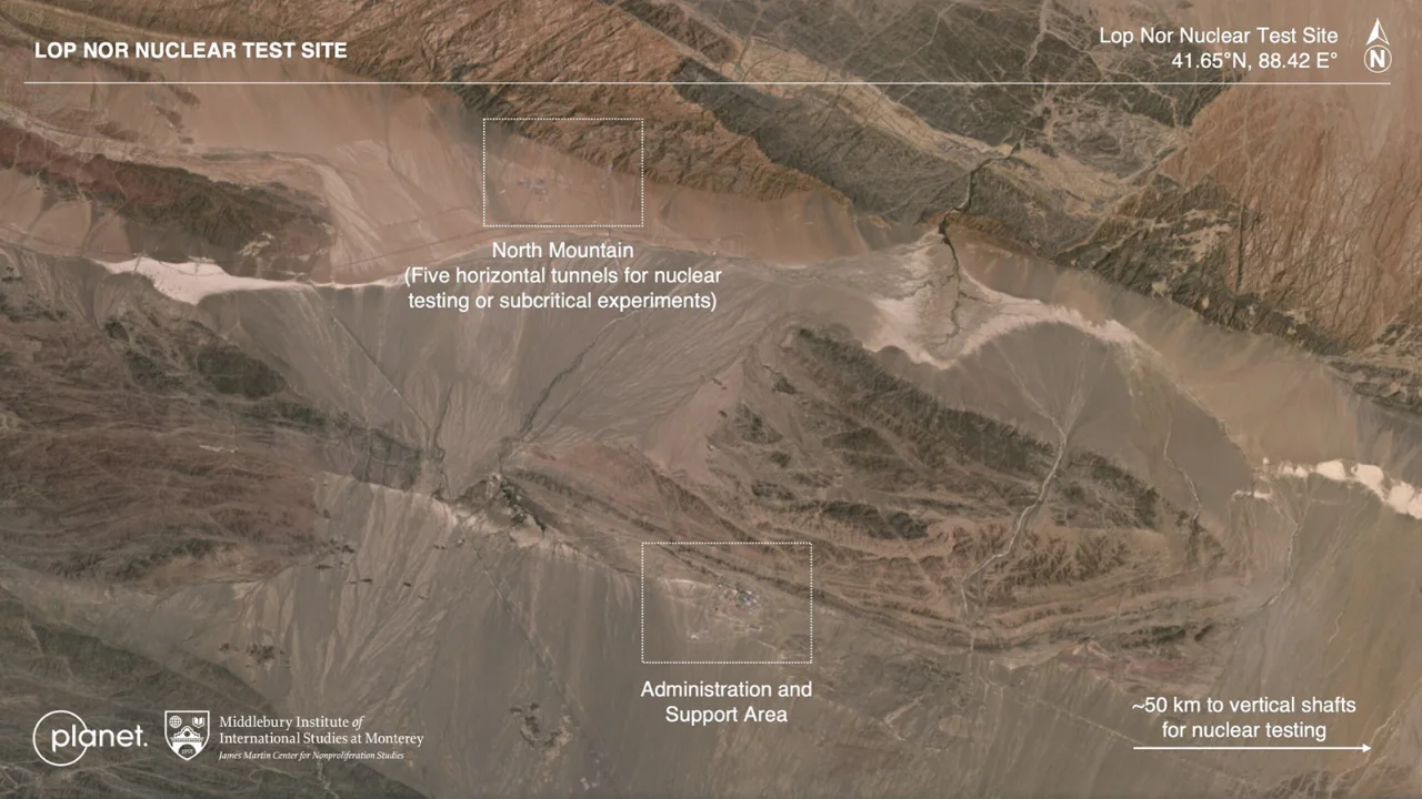 Noi imagini din satelit care arată cât de mult a crescut activitatea nucleară din Rusia, China și Statele Unite ale Americii