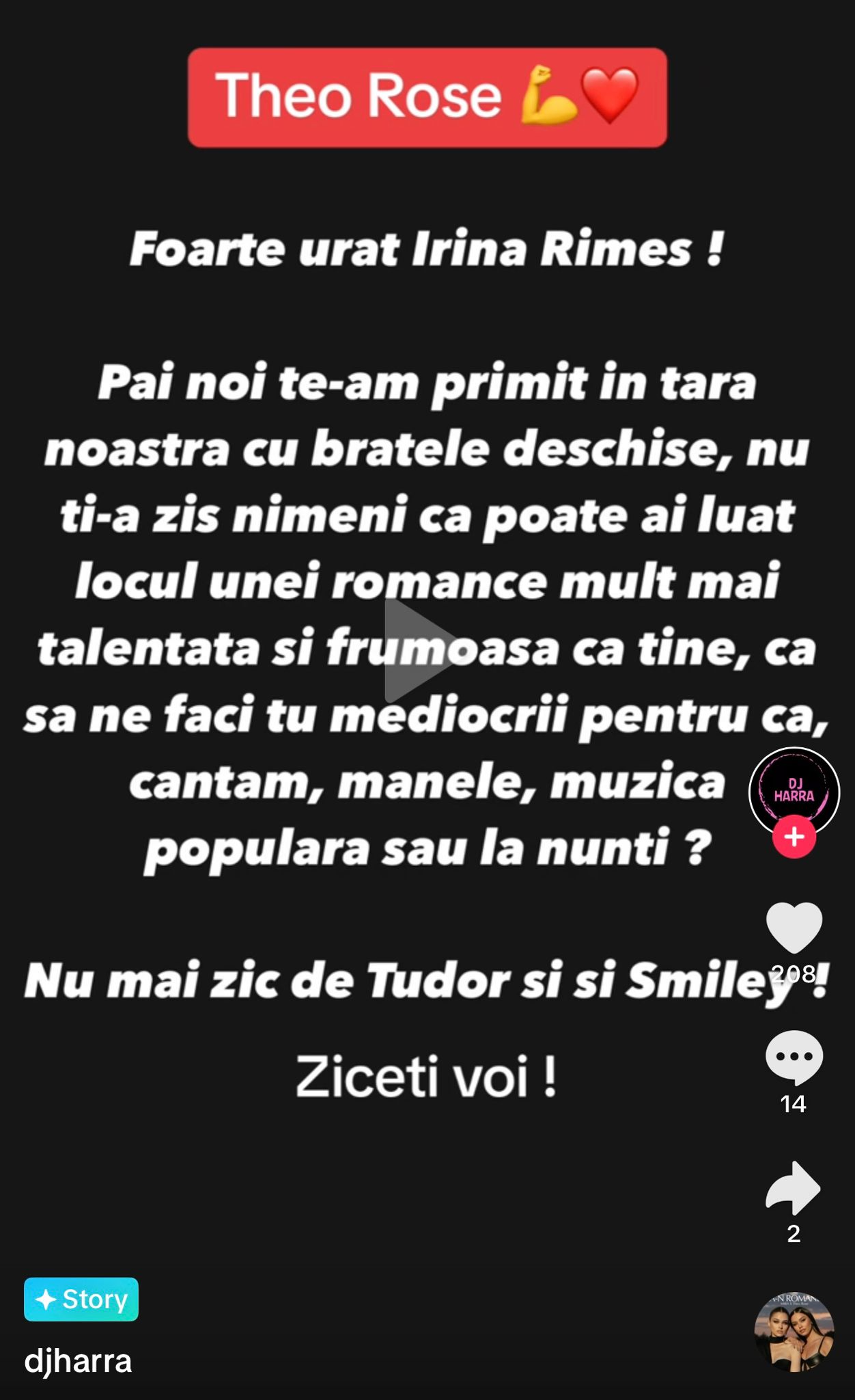 Theo Rose, umilită de Irina Rimes la „Vocea României”. Iubita lui Anghel Damian a început să plângă