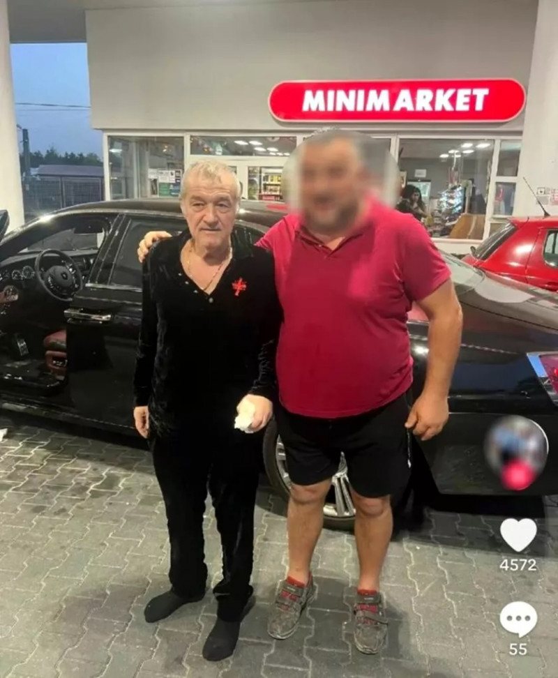 Aroganță à la Gigi Becali. Latifundiarul le-a arătat tuturor cum se conduce, de fapt, un Rolls Royce de 50.000 de euro