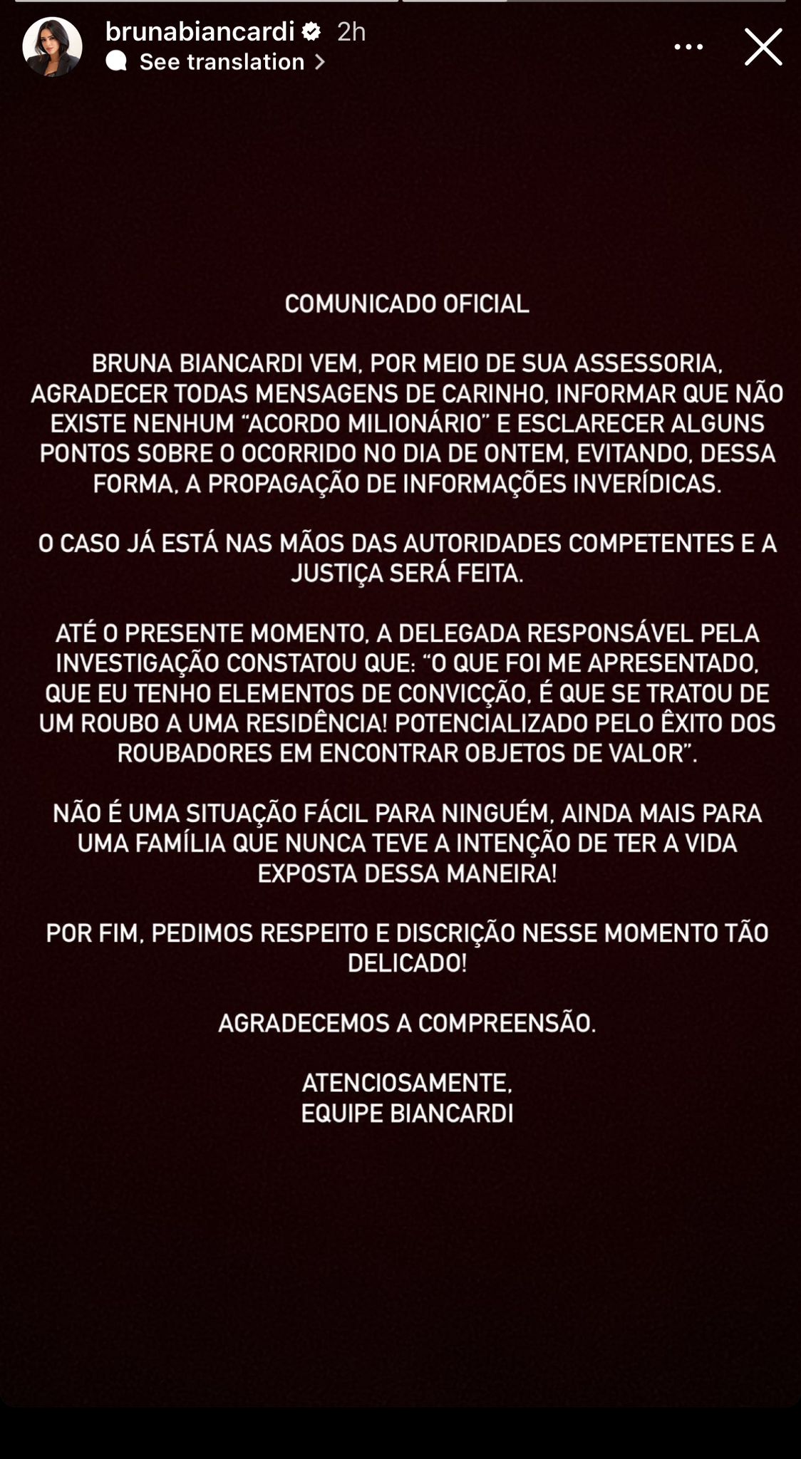 Bruna Biancardi, iubita lui Neymar a fost jefuită, iar părinții ei au fost luați ostatici